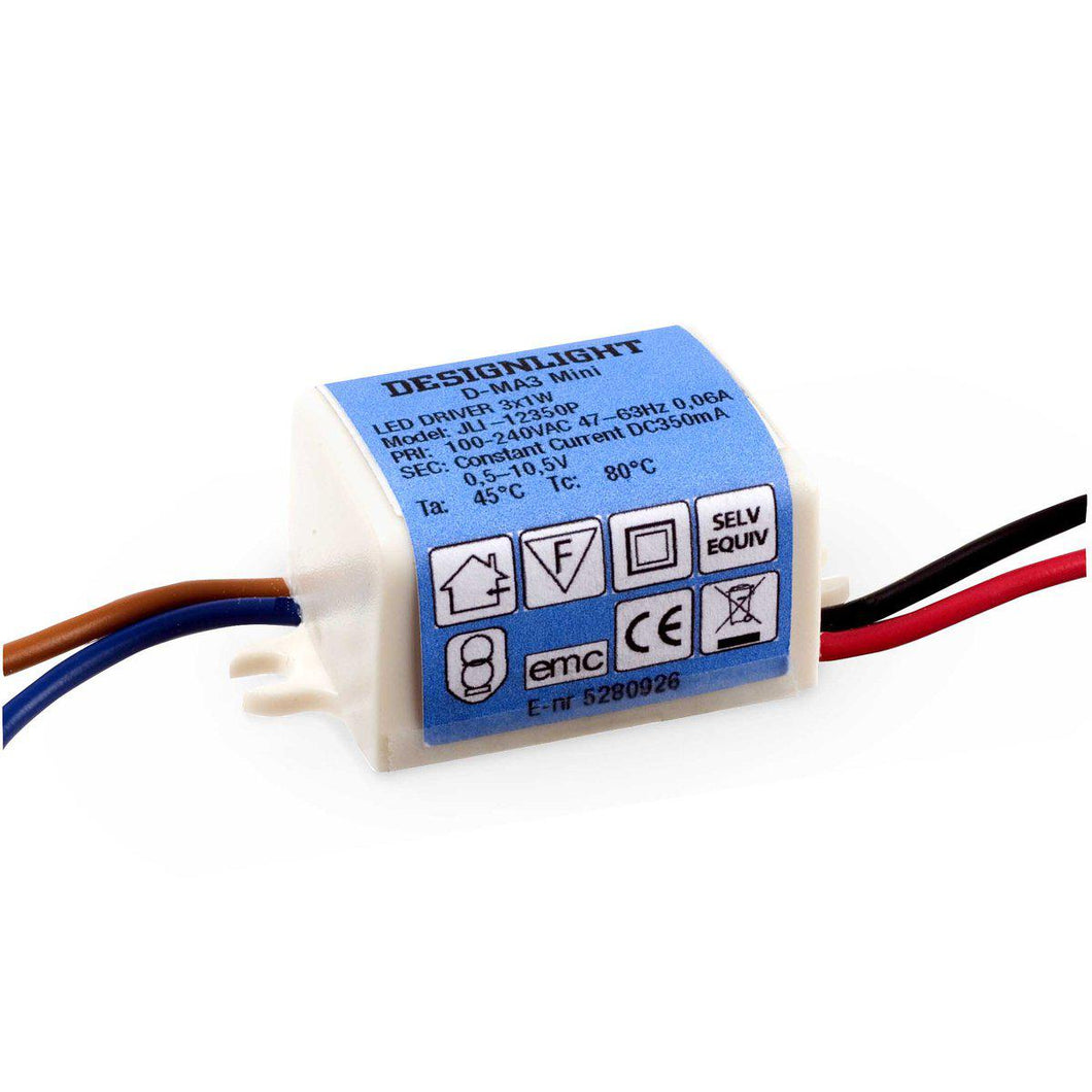 LED TRAFO 240V~/3-12V 4W